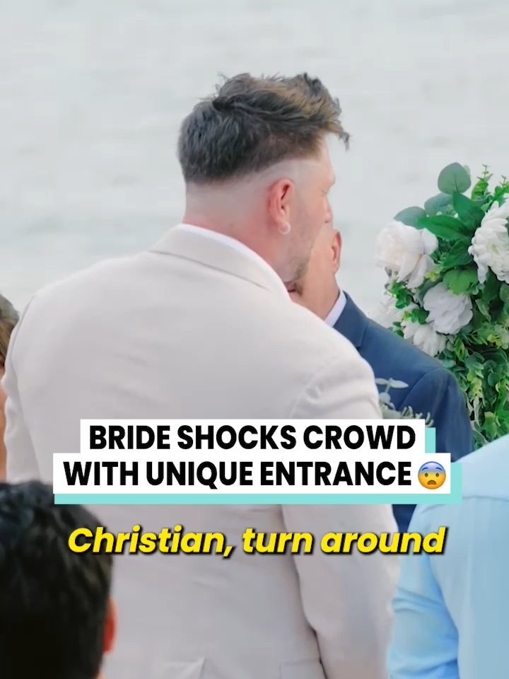 He was in a state of shock! 😅 (@cvann25) #weddingday #bride #weddingdress #bridesoftiktok