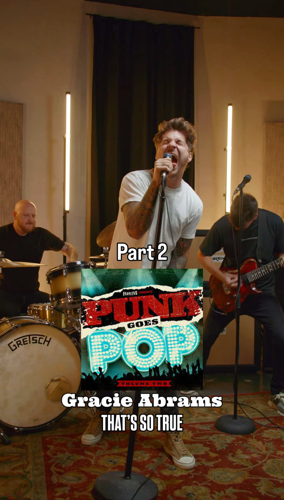 We are bringing pop goes punk BACK! Check the playlist in our bio for the full cover (and many more!) #foryoupage #fyp #coversong #gracieabrams #singer 
