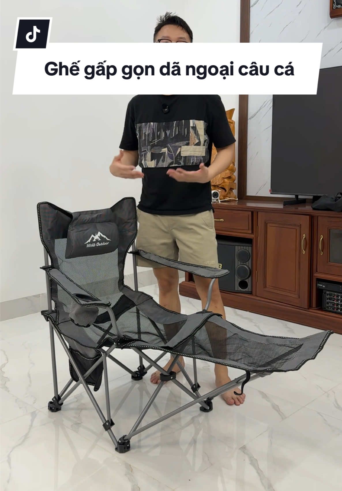 Ghế gấp gọn dã ngoại câu cá