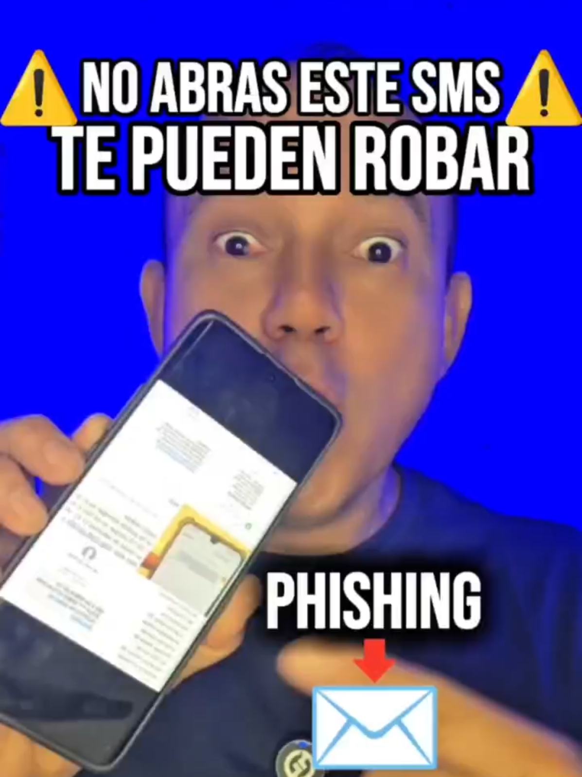 ⚠️Mucho Cuidado con esta estafa por SMS, podrían vaciar tu cuenta bancaria! Jamás hagas clic en enlaces que te envían por Mensaje de texto. #estafa #phishing  #mensajeria #police  #tip  #seguridad 