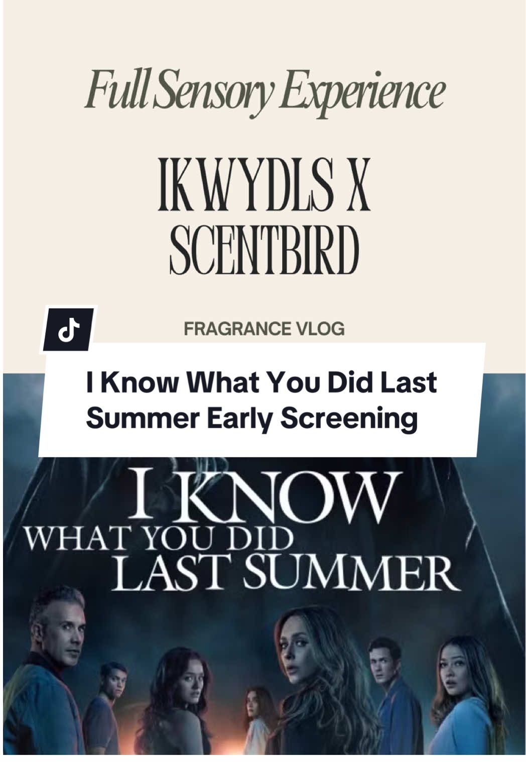 Ever watched a horror movie you could smell? 👀 Scentbird just hosted an immersive advanced screening of I Know What You Did Last Summer (2025)—and it was NEXT LEVEL. @Scentbird @I Know What You Did  #Scentbird #IKnowWhatYouDidLastSummer #scentsociety #ImmersiveExperience #FragranceLovers #MovieNight 