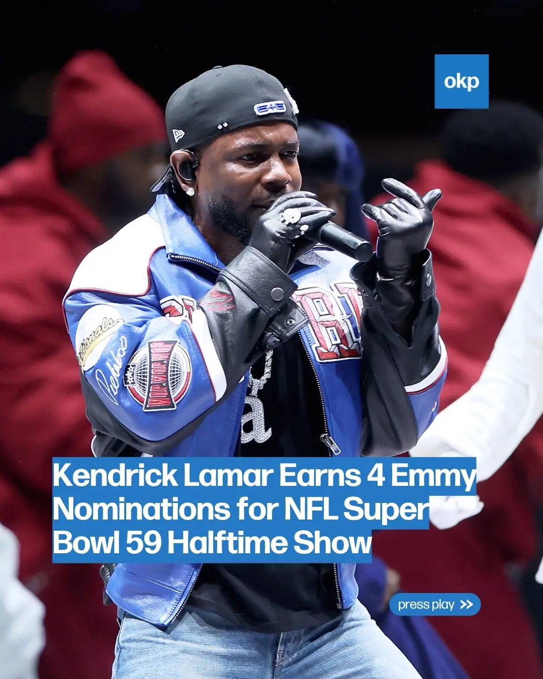 It's been months since Kendrick Lamar's recording-breaking Apple Music Super Bowl LIX Halftime Show and his performance is still making headlines. This time for earning four new Emmy nominations. Kendrick also shares his Outstanding Variety Special (Live) Emmy nom with Dave Free and Jay-Z — who are both listed as Executive Producers. However this isn't Kendrick's first Emmy nomination. In 2022, he won an Emmy for his appearance during the Pepsi Super Bowl LVI Halftime Show. Swipe to see his full list of Primetime Emmy nominations. #kendricklamar #emmys #nominations #SuperBowl 