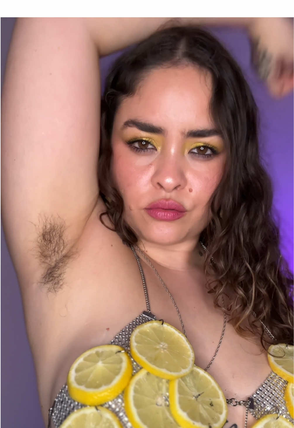 🍋💗🍋💗  #hairy #hairygirl #hairyarmpits #fyp 