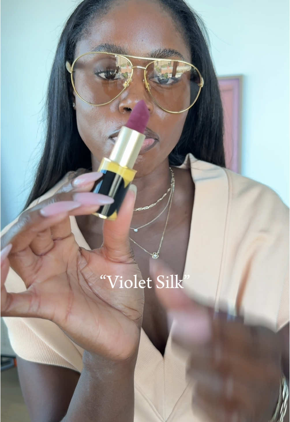 Which lip color would you have chosen? OOTD for dinner featuring some beauty faves from @driesvannoten at @Nordstrom Beauty #ad