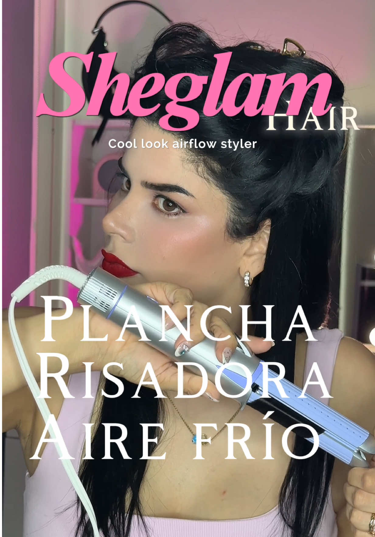 ✨Moldeador 3 en 1 ✨ Me facilita la vida y suena sonido es leve 😍 @SHEGLAM @SHEGLAM.HAIR  #SHEGLAM #SHEGLAMHAIR  #SHEGLAMairflow #SHEGLAM2in1airflow 
