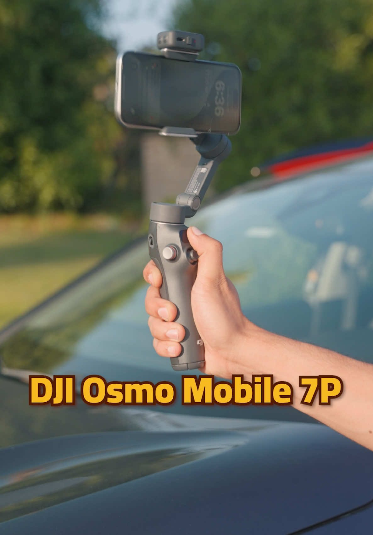 خلي موبايلك يطلع لقطات احترافية بدون مجهود 👌🔥مع Dji Osmo Mobile 7P