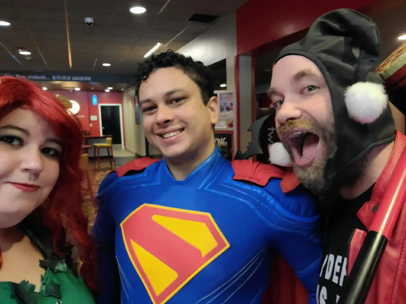 Good movie and good vibes with friends. Go watch it if you haven't already! @Kaysin Enorai  #superman #superman2025 #supermanmovie 