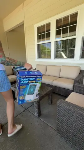Some days I’m in the pool, other days I’m just poolside with my Arctic Air cooler 😎 Quiet, portable, and keeps me cool without the splash. Found it at Home Depot and I’m obsessed. @Ontel Products  #ArcticAirAmbassador #ArcticAir #aircooler #homedepot #summermusthaves #ontelproduct 