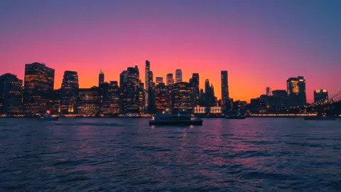 pov: you took an evening walk in nyc #cinematic #filmmaking #travel #sunset #newyork 