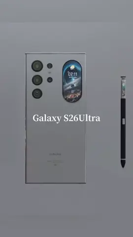 Samsung S26 Ultra, edge-type screen, also with a small external screen is very advanced#s26ultra 