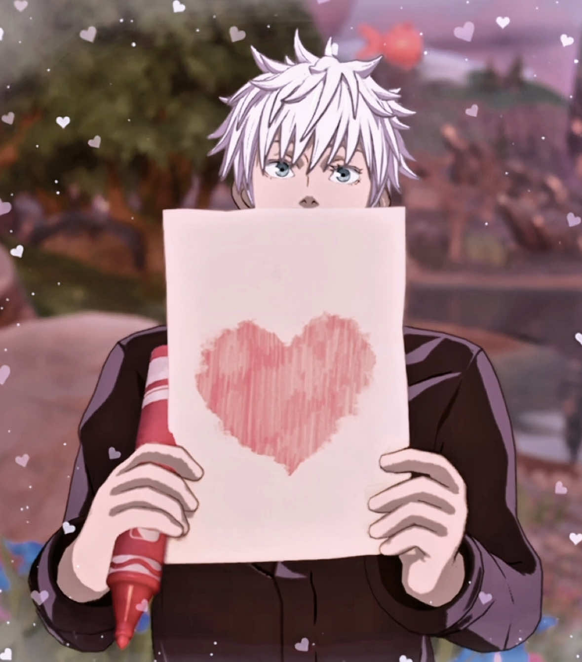 HES SO CUTEEEEE #fyp #fortnite #fn #gojo #loveforyou