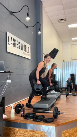 Launch Week so far! Which class are you jumping into next?! #ladiesworld #Fitness #communitymatters #transformyourworld #groupfitness #ladiesworldvernon #vernongym