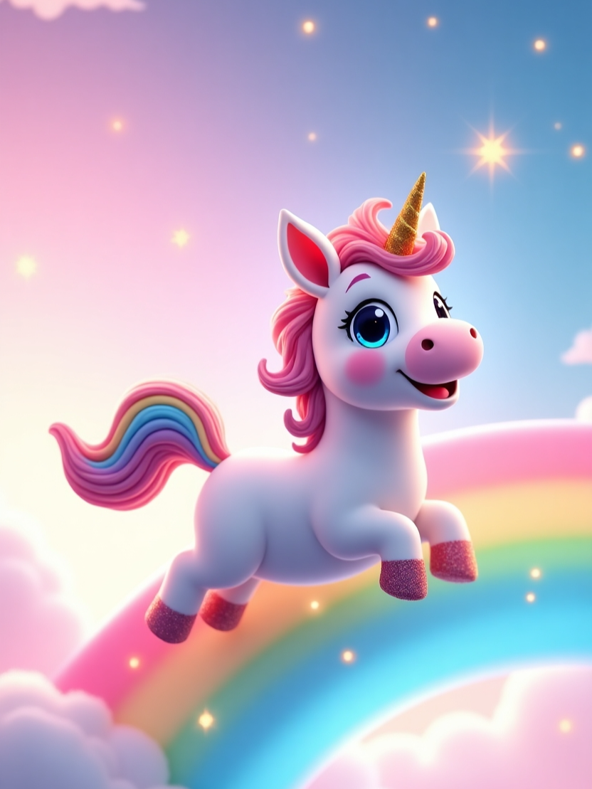 Unicorn Slides Down a Rainbow! 🌈🦄✨ #Shorts  Sliding down a rainbow has never looked so magical! 🦄🌈✨ This glittering unicorn brings joy to the skies — all powered by AI animation.  🎶 Music: [Rush] from Pixabay  🔔 Subscribe for more magical dancing animals!  💬 What fantasy creature should slide next? 🐉🧚‍♀️   #UnicornSlide #rainbowride  #dancingcritters  #aianimals  #magicalshorts  #pixarstyle  #youtubeshorts #foryou