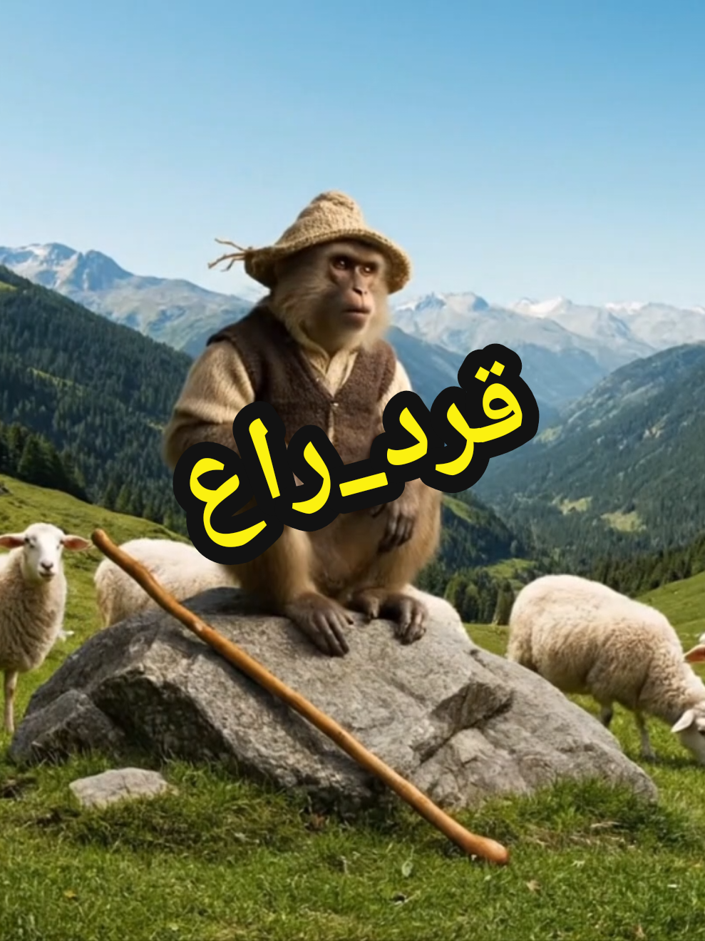 شوفو القرد كيفاش كيعمر أتاي بحال شي راعي محترف! 😂🫖 وسط الغنم فالجبال! #قرد_راعي #كوميديا_مغربية #فولكلور_جبلي #أتاي_مغربي #ضحك_للصبح #الراعي_القرّد #تيك_توك_مغرب #مواقف_مضحكة #مونتاج_مغربي