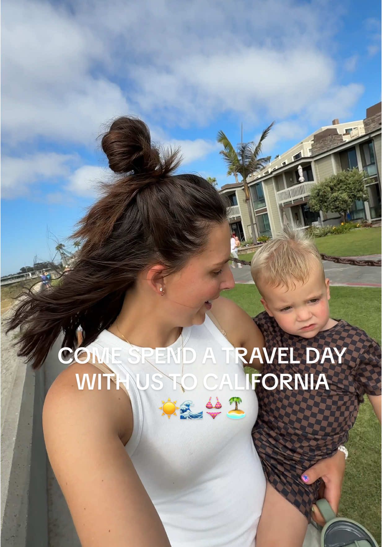 If I did not buy those sand toys it would have been a shiz show 🫣 #travel #travelday #packing #airplanes #travelingwithbabies #toddlertantrums #californiaadventure #californiacheck 