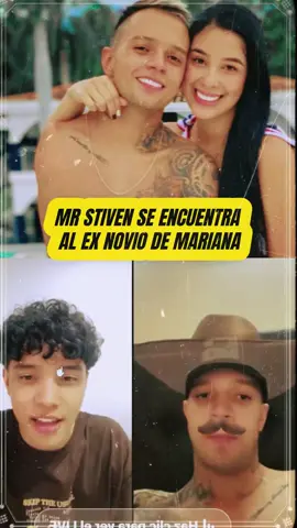 Mr stiven se encuentra en vivo al ex novio de mariana zapata #mrstiventc  #manolo  #stremers #kick #mrstiven 