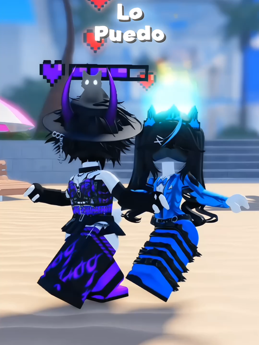El ritmo de la matraca 🔥 || Marvin ufff 🙏🏻 || #robloxfypシ #amigos #novios #ship #robloxdance 