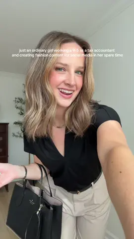 just an ordinary girl in her little office outfit ✨ • #corporatefashion #officeoutfit #OOTD #styleinspo 