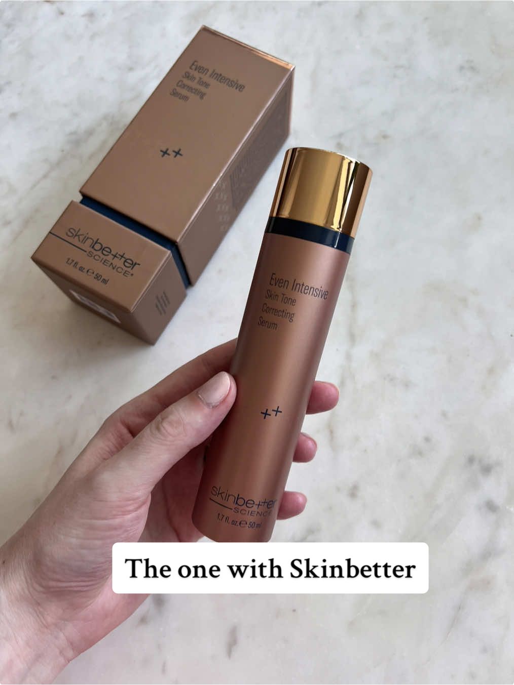 The one with @skinbetter science #skinbetterscience #skinbetter #luxuryskincare #giftedbyskinbetter #skintonecorrectingserum 