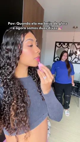 Ai para tudo né, duas divas 😝 #fyp 