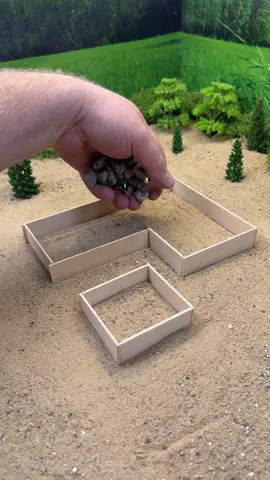 🧱 The foundation of something amazing! This is just the beginning of a fully handmade mini house — built brick by brick with love and real materials 🔨🏡 Follow to see the full transformation!     #minihouse #TinyHouse #MiniBricks #miniature #house #DIY #vfuho 