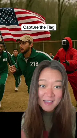 What do we think about these squid game USA games?? 👀🇺🇸 #squidgame #squidgameusa #netflix #squidgame3 #korea #celebs #greenscreen 