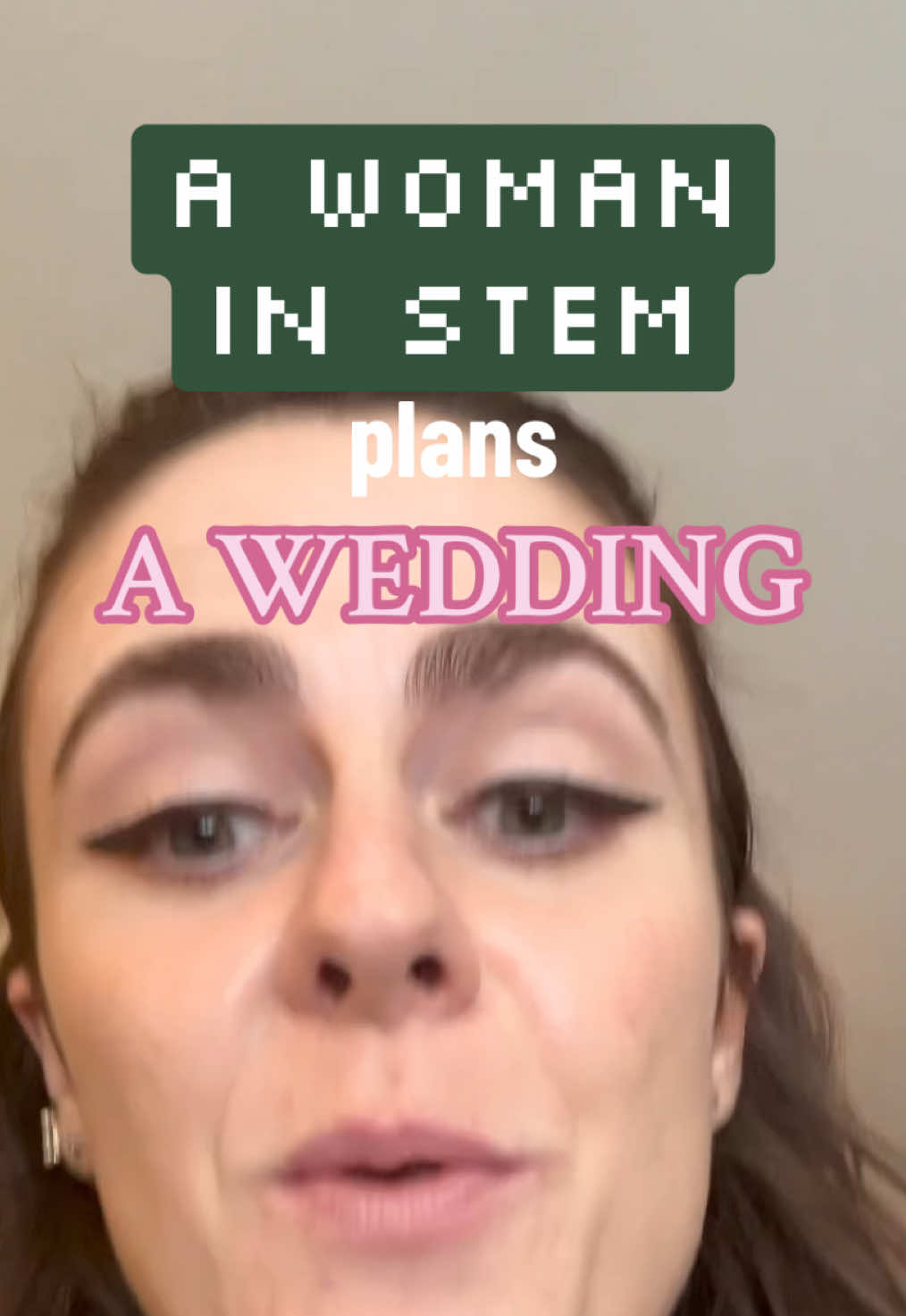 How else are you supposed to set the date?  #womeninstem #wedding #weddingplanning #stem #comedy #techtok #bridetobe 