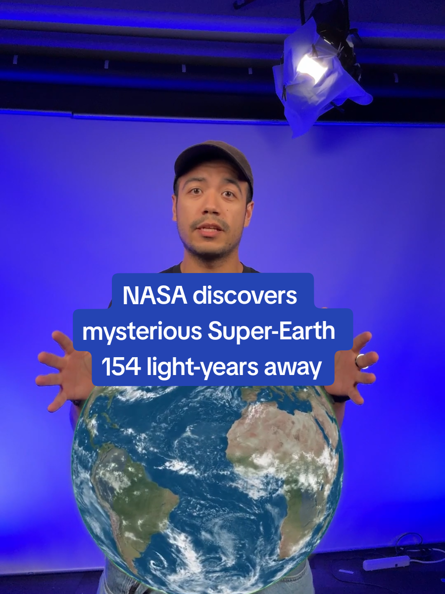 NASA has discovered a mysterious 'super-Earth' planet that appears to flash a repeated signal from 154 light-years away. The planet, named TOI-1846 b, is almost twice the size of Earth and four times as massive. Tap the link for the full story on DailyMail.com. #nasa #superearth #JamesWebb 