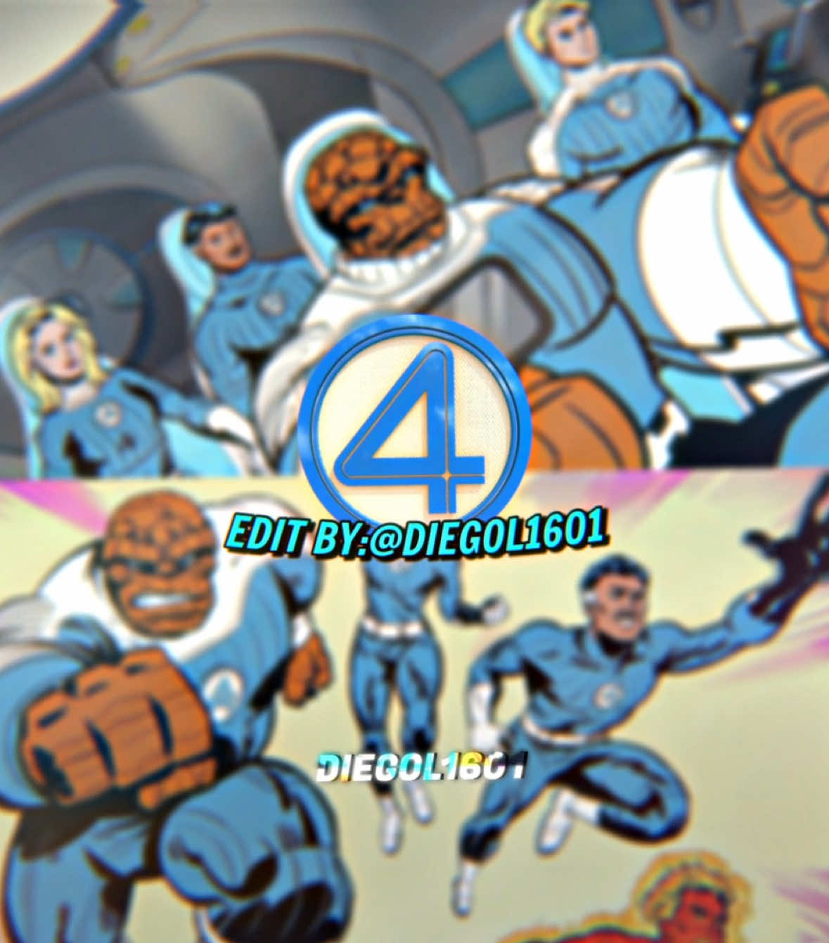#fyp #fypシ #fantasicfour #mrfantastic #invisiblewoman #antorchahumana #lamole #marveledit #4f #viral #tiktok #diegol1601 