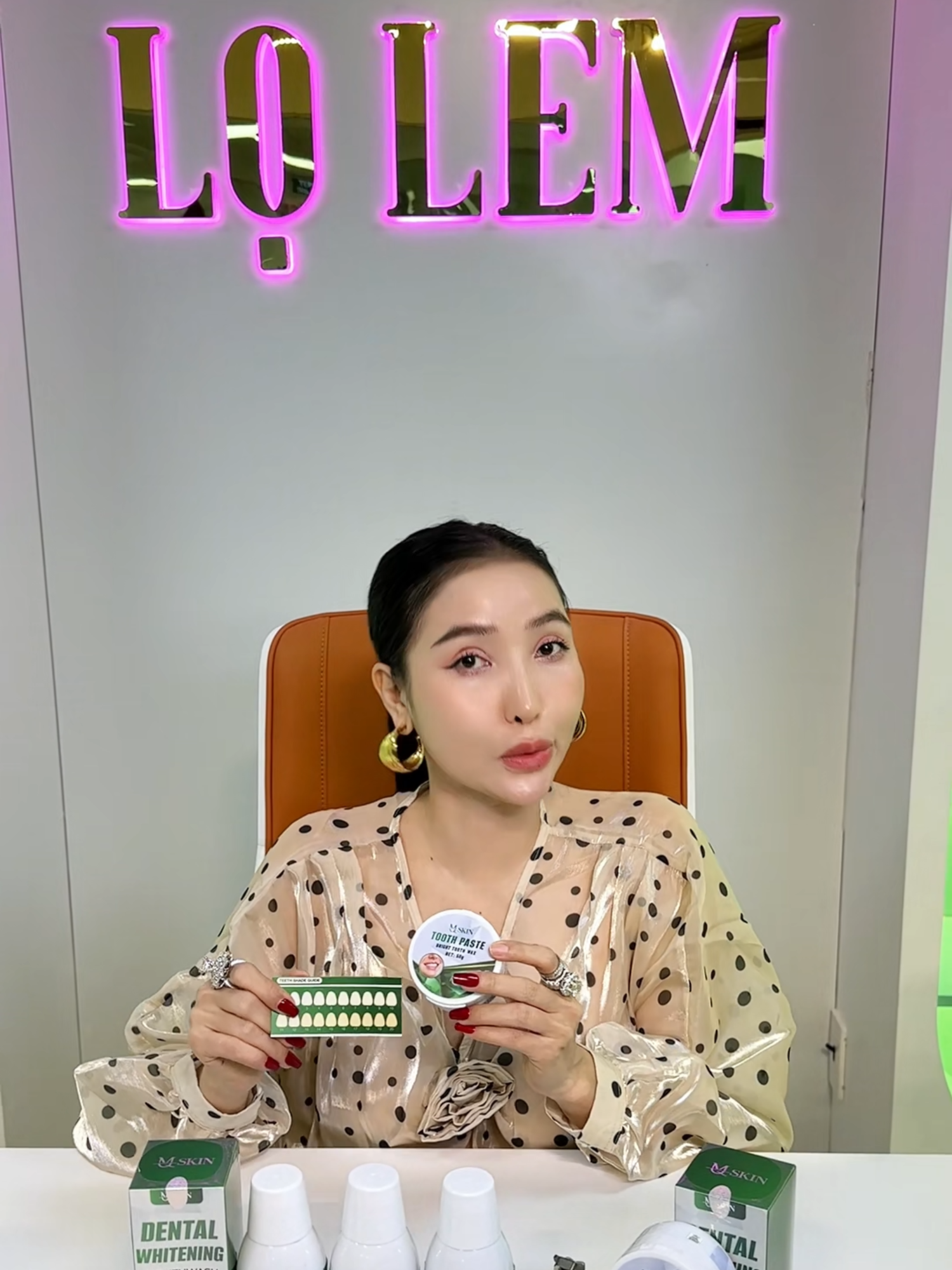 Riêng sáp trắng nhà em khủ sạch đi ố vàng răng và cao vôi răng #mqskin #saptrangrang