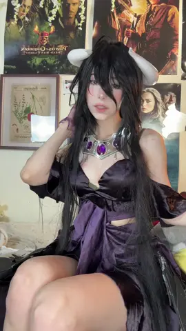 ALBEDO BACK #fyp #foryoupage #albedooverlord #albedocosplay #cosplay 