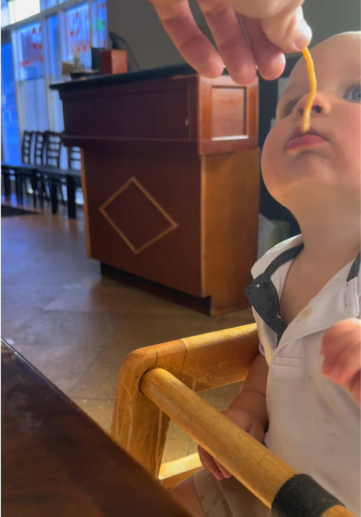 My sons first time eating a noodle..... deff made us laugh 🤣  #funny #funnyvideos #baby #babytok #babyfever #food #noodles #babytiktok #fyp #funny