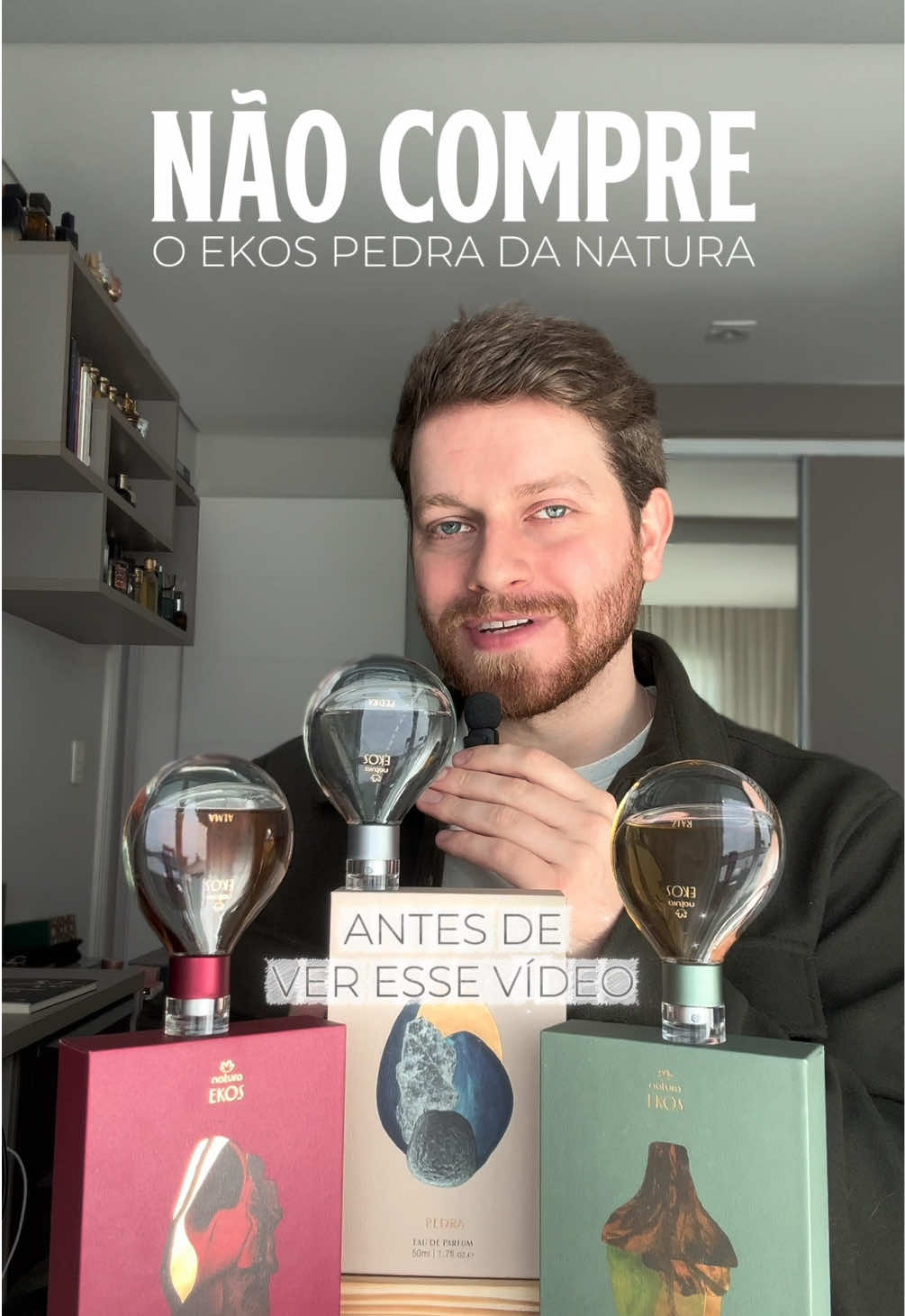 EKOS PEDRA da @Naturabr  O que acharam desse lançamento? Lembrando que temos cupom pelo link da minha bio: RENANJULHO @leandroquaglio_natura #ekospedranatura #ekospedra #perfumes 