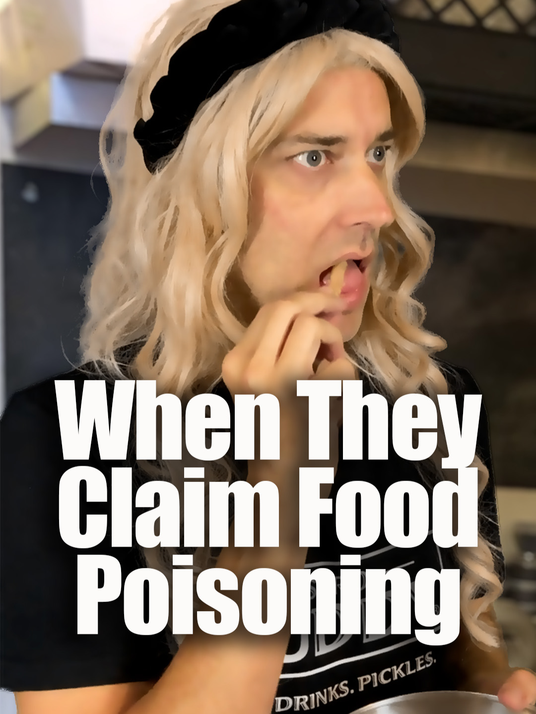 So many people have tragically quit their favorite restaurant over this confusion (co-write w/ @andrea.kelley) #restaurantcomedy #foodpoisioning #bistrohuddy #cheflife