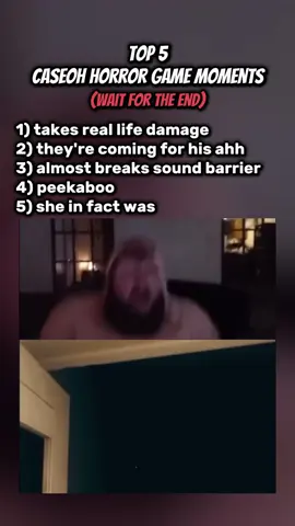 Top 5 caseoh Horrorgame Moments | #horrorgame #horror #gaming #caseoh #twitch 
