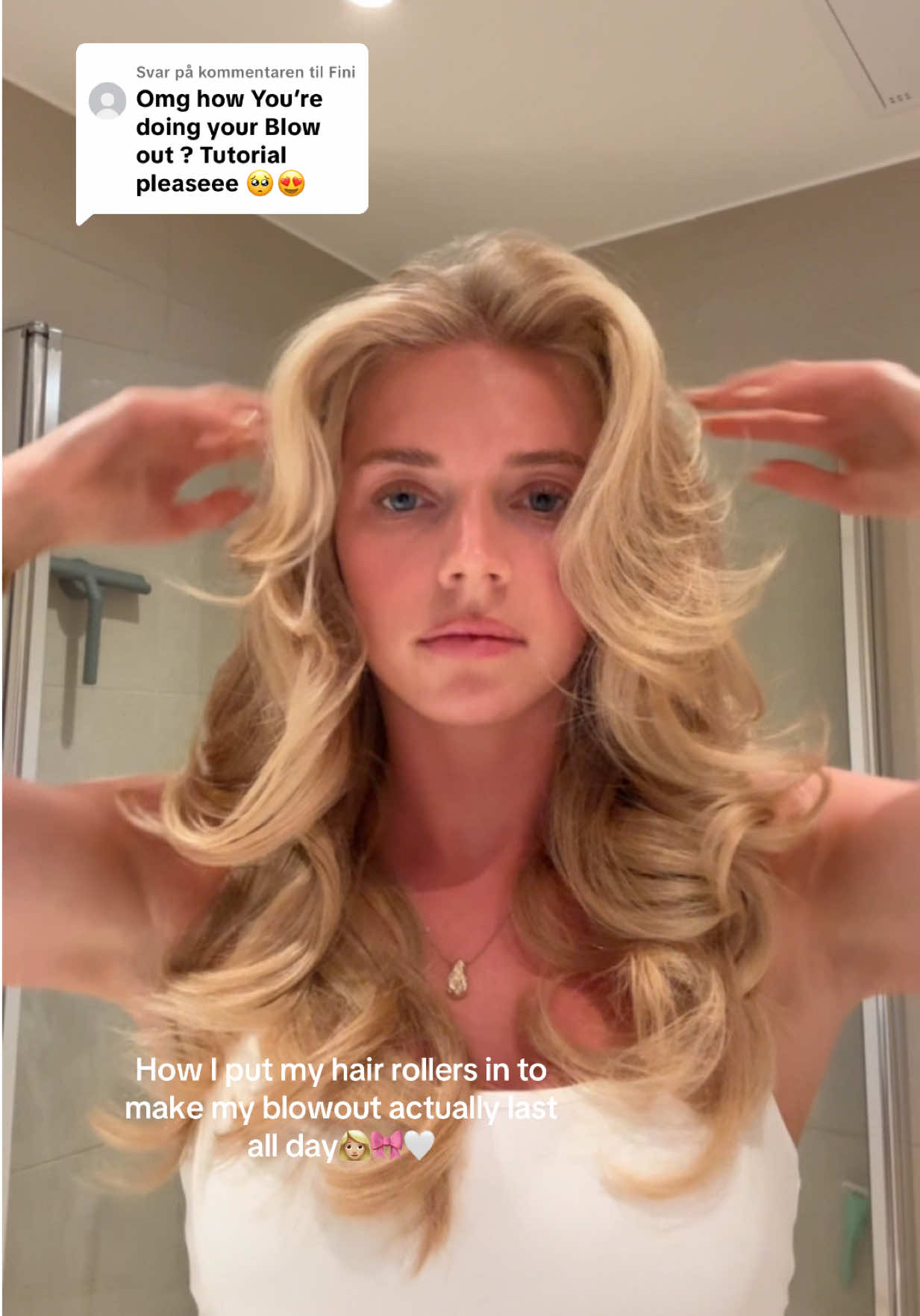 Svarer @Fini <3 #hairtok #layers #blowout 