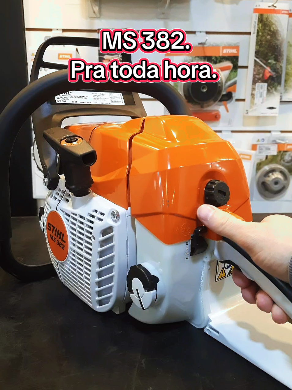 MS 382 Stihl. Quando fala em Motosserra Stihl, não tem como não lembrar dessa máquina. #motosserra #stihl #maquina #corte #chainsawman 