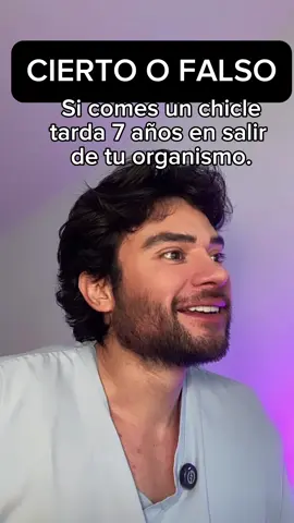 ¿Que pasa si te comes un chicle? / ¿El chocolate causa acné? #doctormiguel 