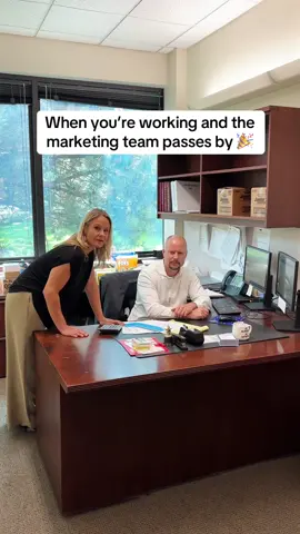 They hate us cause they ain’t us 🎉😎 #fomo #marketingteam #mascot #officehumor 