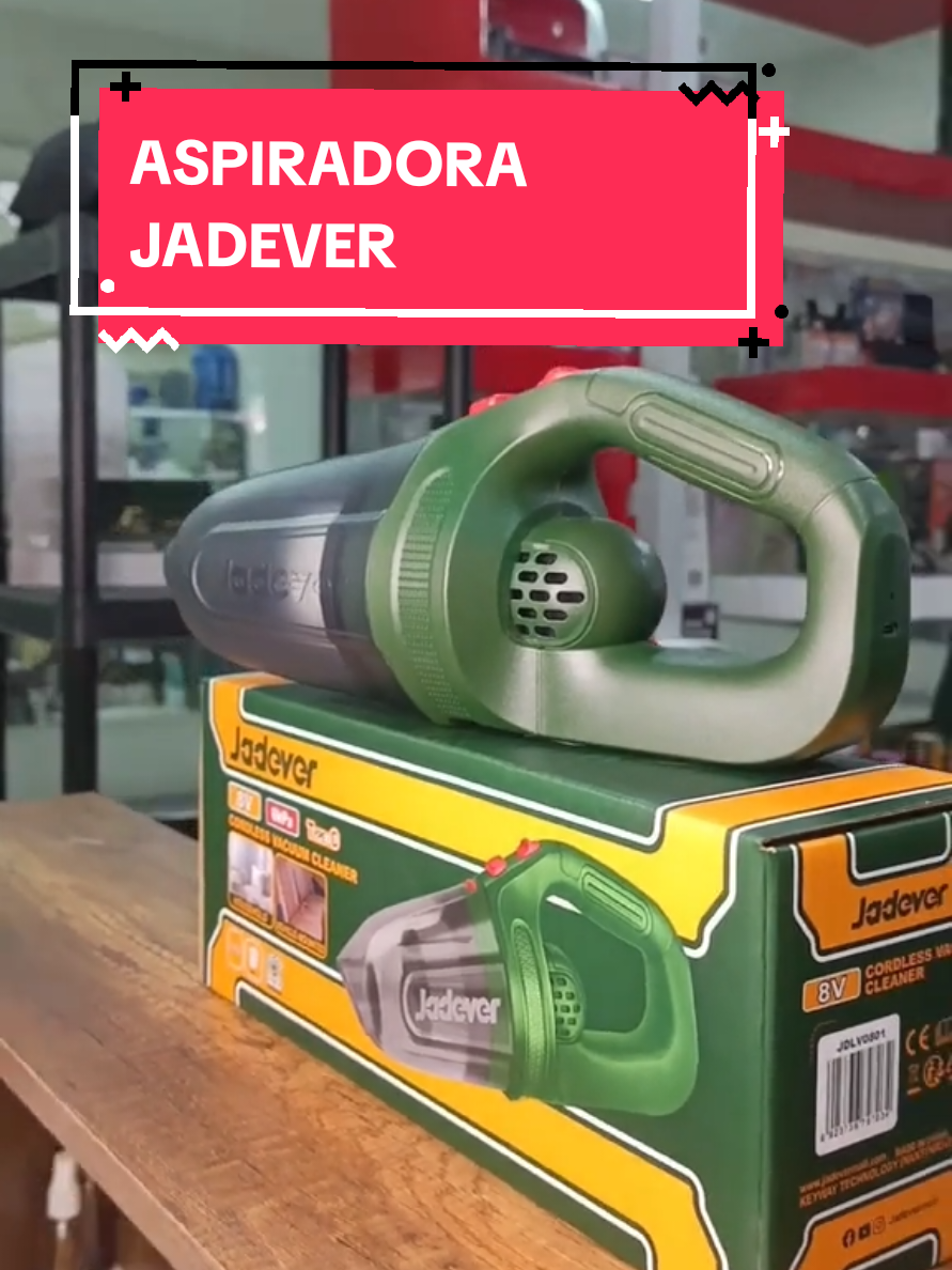 ¡Haz tu limpieza mucho más fácil! ✨🧹 #aspiradora #jadever #aspiradoras #limpia #carscenter #supermall #aspiradorainalambrica #jadevertools #parati 