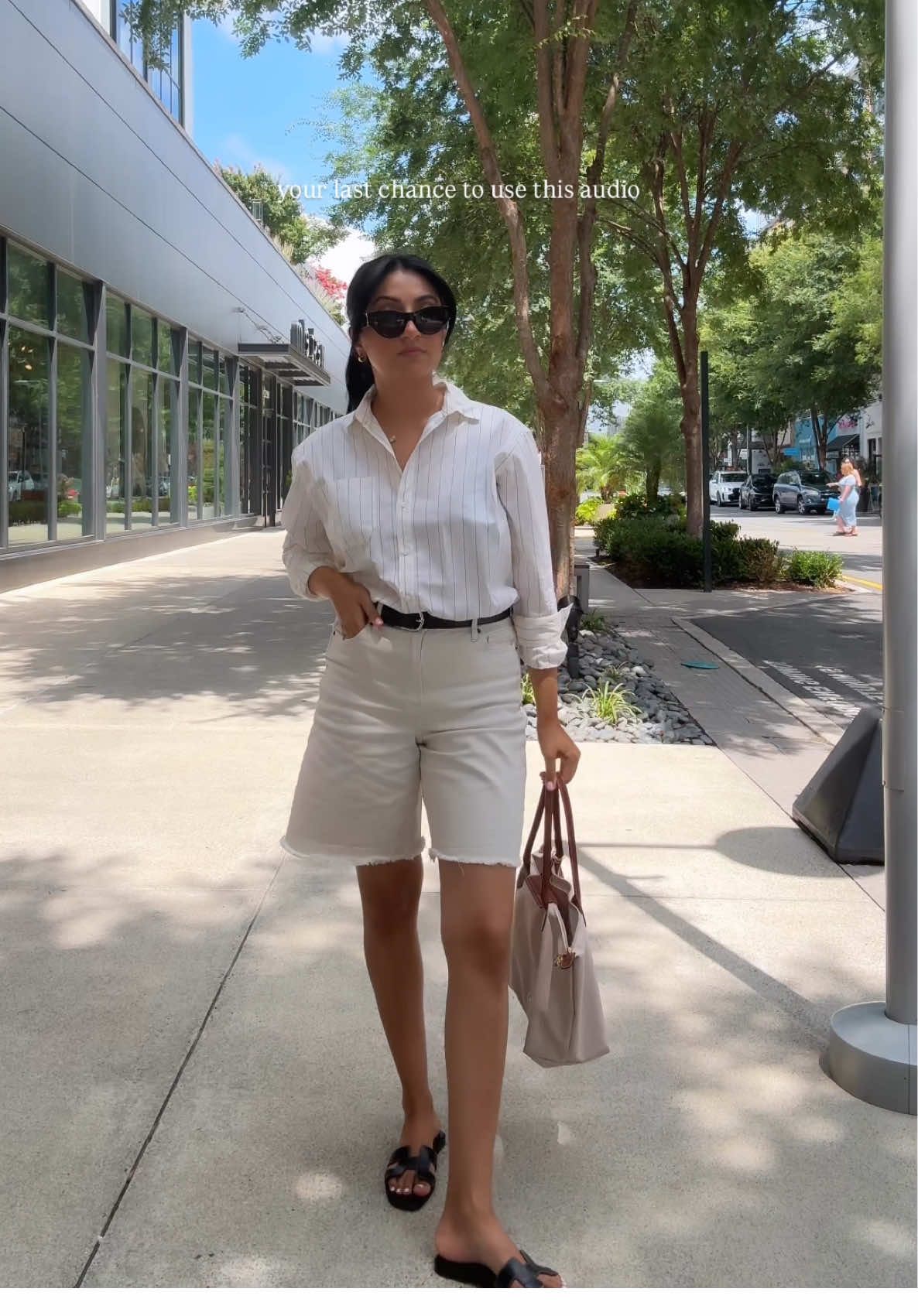 this summer is going by too quickly !! 🖤 these Bermuda shorts have been on repeat all season   #trendingaudio #outfitcheck #sezanelovers #fashioninspo #minimalstyle 