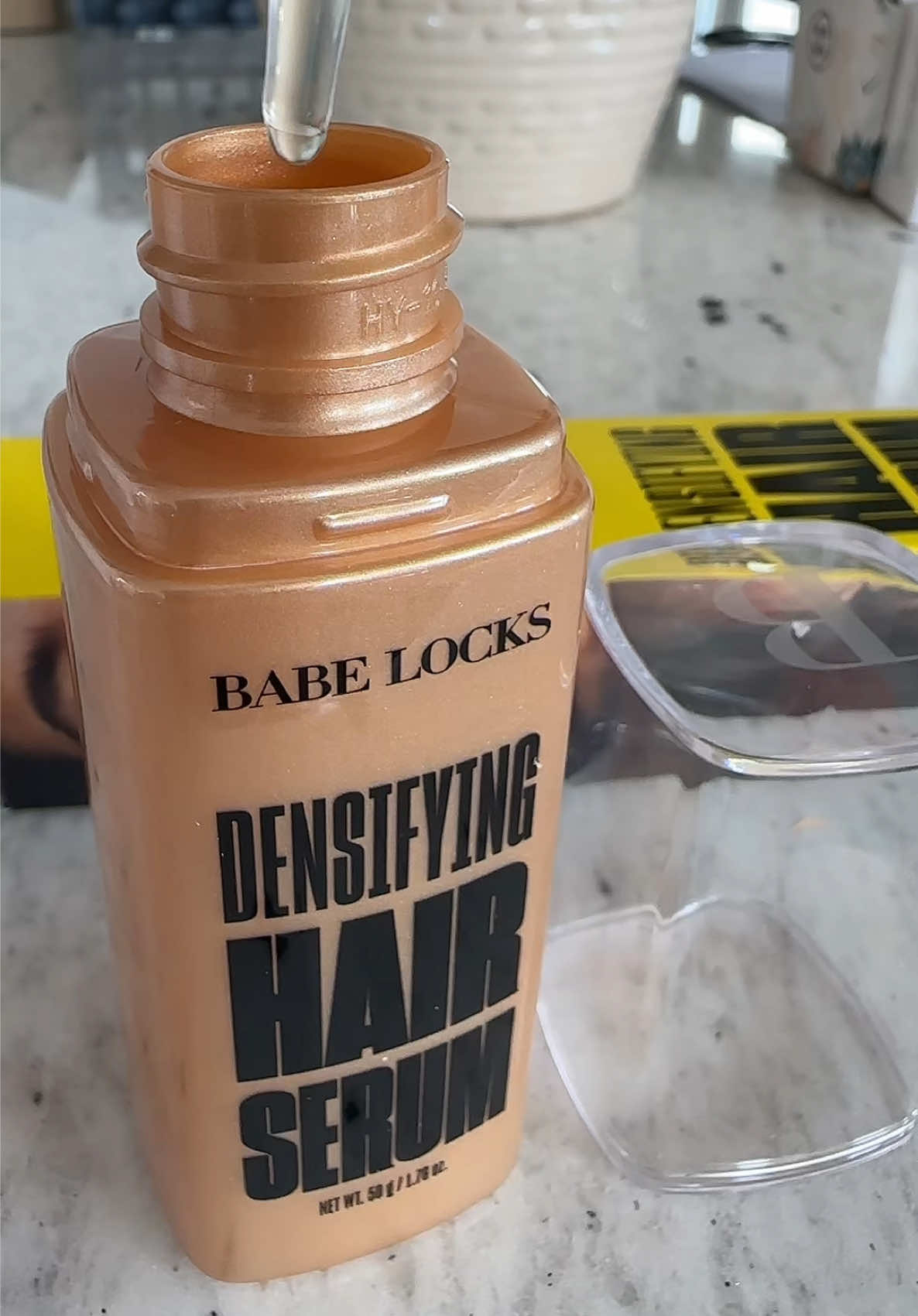 Densifying Hair Serum #babelocks #hairserum 