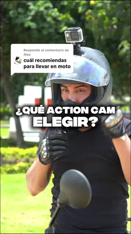 Respuesta a @Alex  ¿Qué action cam elegir? Aquí te decimos cuál escoger según tus necesidades 😎🫵🏻 #sjcam #actioncam #camaraparamoto #camaradeportiva 