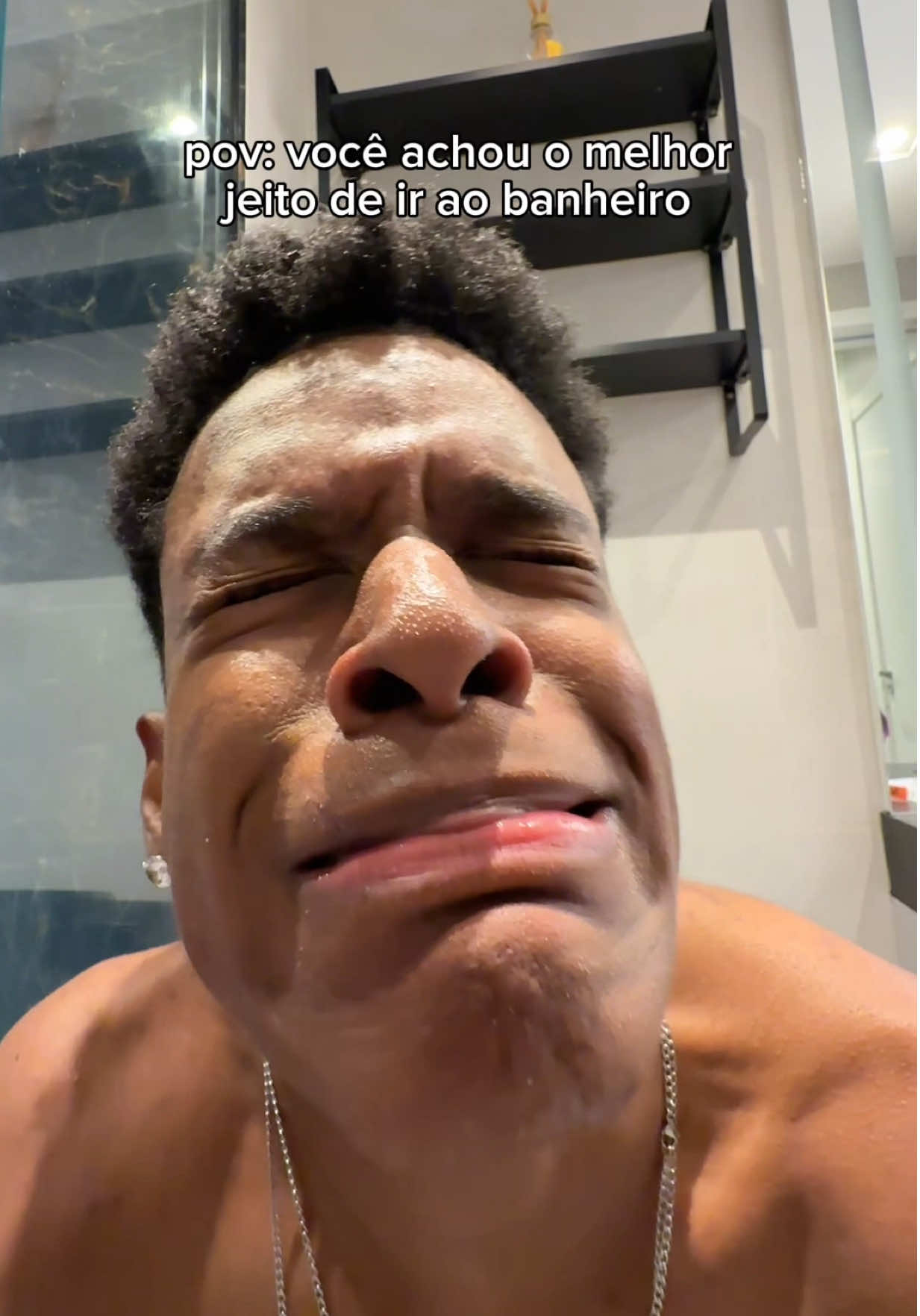 esteja confortável para esse momento