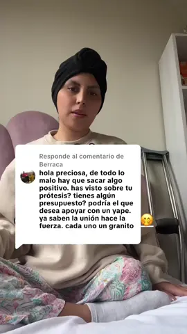 Respuesta a @Berraca #amputee  #fe  #cancersucks @Cañita💛🌽 @Jilari🦁 @r2 @Joelh-El Huesitos🦴🤭 @CARLlTOS TV 💚  por favor etiquétalos y comparte este video 🙏
