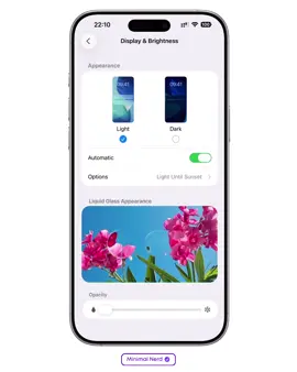 🔥Here is my Liquid Glass Slider Concept in action on iPhone ! Would you like Apple to Implement this ?! . . . #ios26 #ios26beta #ios26features #liquidglass #ios26beta3 #ios26liquidglass