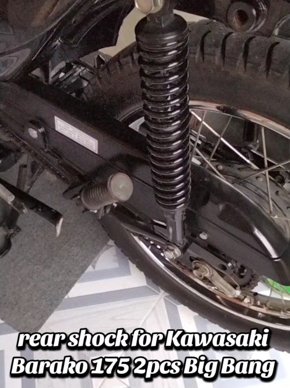 #rear shock barako175 2pcs #kawasaki Barako175 rear shock #kawasaki barakong Barako😁 #fyp 