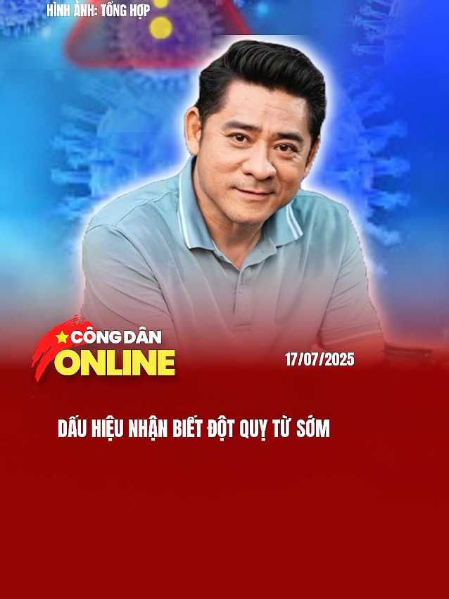 Trước thông tin diễn viên Huỳnh Anh Tuấn vừa bị đột quỵ. Một số khán giả đã bày tỏ sự cảm thông và lo lắng, vì ngày càng có nhiều người mắc phải căn bệnh này. Vậy dấu hiệu nhận biết và phòng ngừa là gì? #congdanonline #huynhanhtuan 