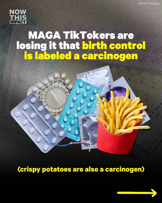 Don’t come for the birth control… or bacon, crispy potatoes, martinis… 👀