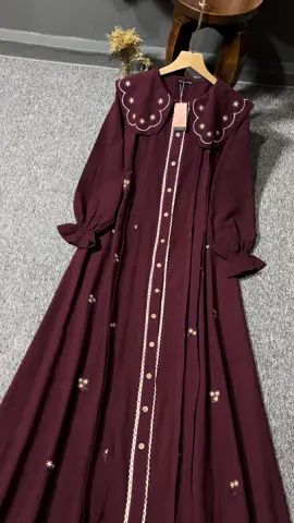 Raissa Dress New Burgundy 😍♥️💐 Masih jadi Bestseller banget smpai sekarang 🫣🫶🏻